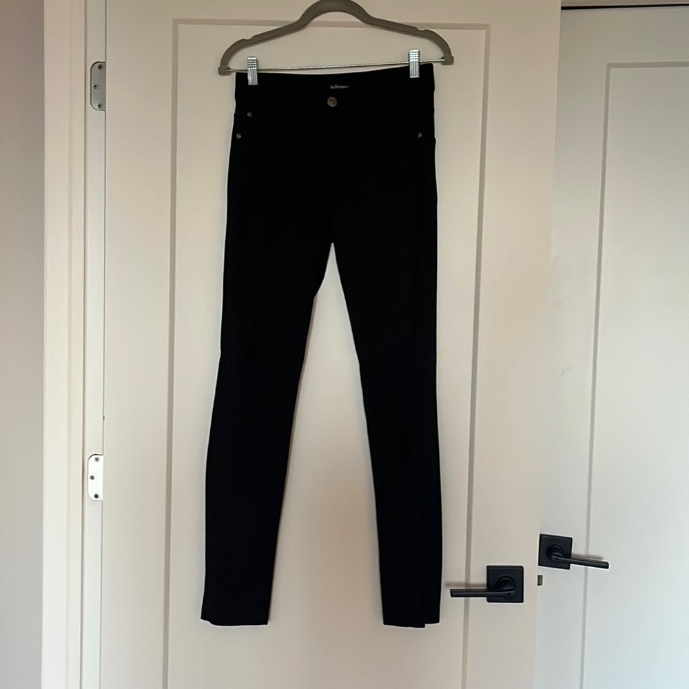 Black sparkle jeggings